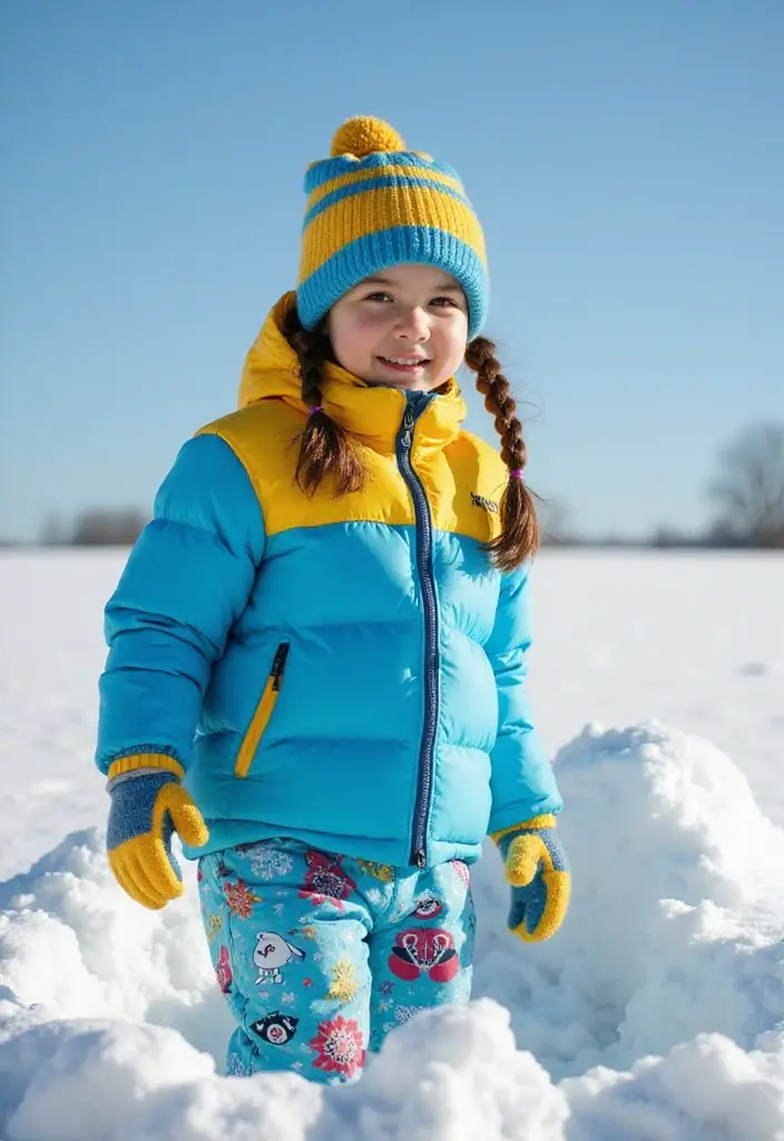 10 Adorable Winter Hair Braids for Kids That'll Make Them Shine Like Snowflakes! - 5. Half-Up Braided Pigtails