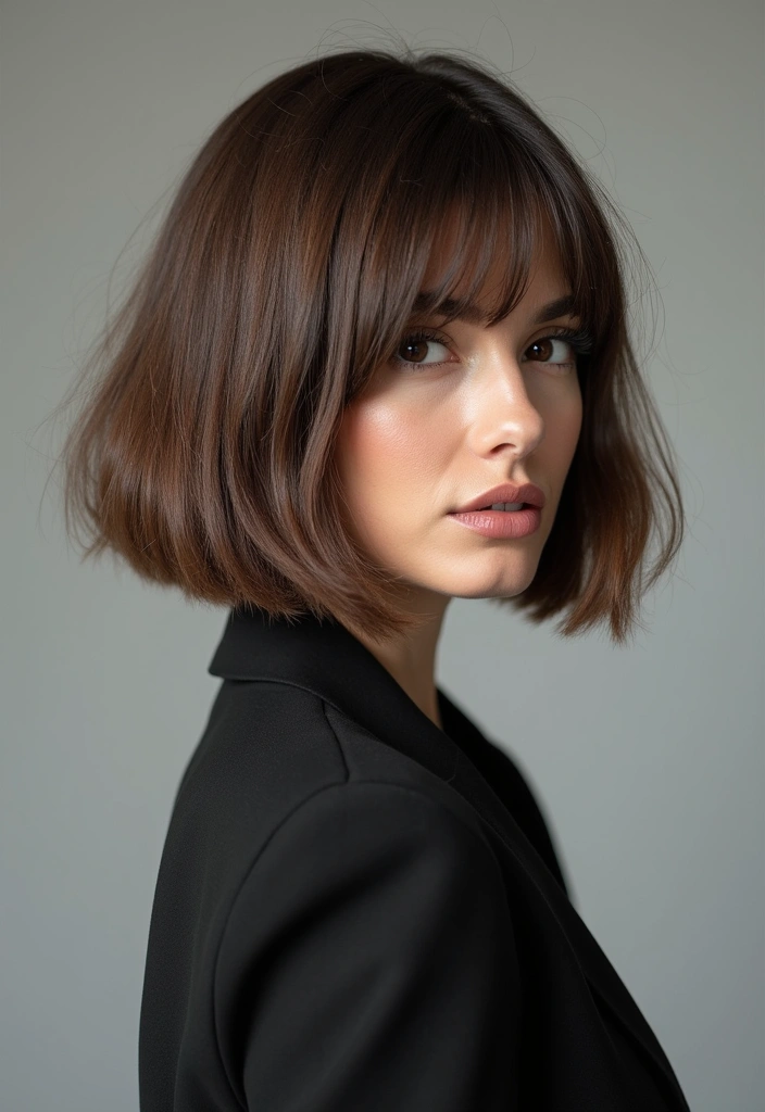 10 Stunning Short Bob Cuts for Frizzy Hair You’ll Wish You Tried Sooner! - 3. The A-Line Bob