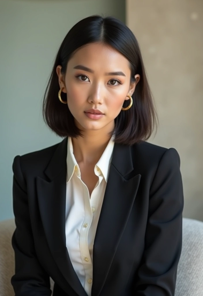10 Stunning Short Bob Cuts for Frizzy Hair You’ll Wish You Tried Sooner! - 5. The Blunt Bob