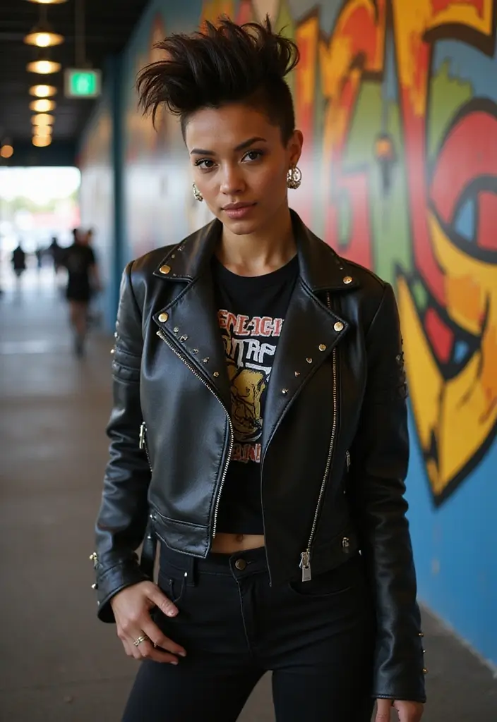 10 Stunning Short Hair Cuts for Oval Faces That Indian Beauties Adore! - 9. Faux Hawk