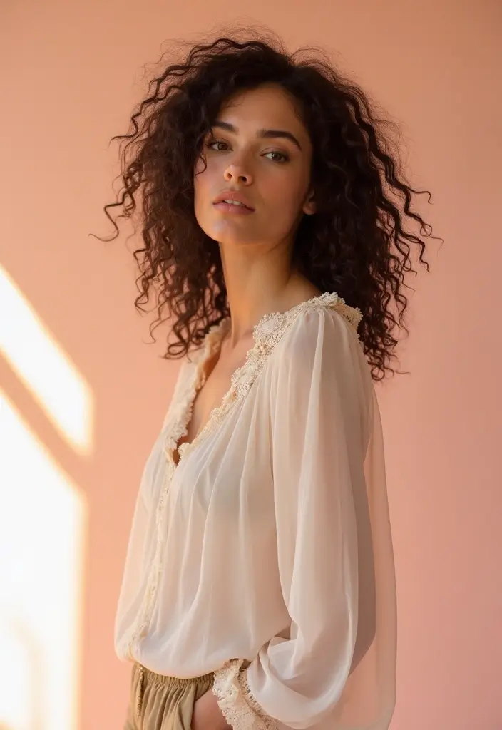 10 Tips for Choosing the Perfect Short Haircut for Frizzy and Curly Hair - 2. Go for Face-Framing Layers