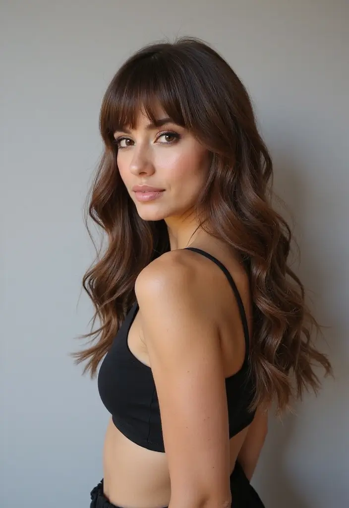 12 Trendy Short Hair Cuts for Wavy Hair That Suit Oval Faces Perfectly! - 7. Blunt Cut with Soft Waves