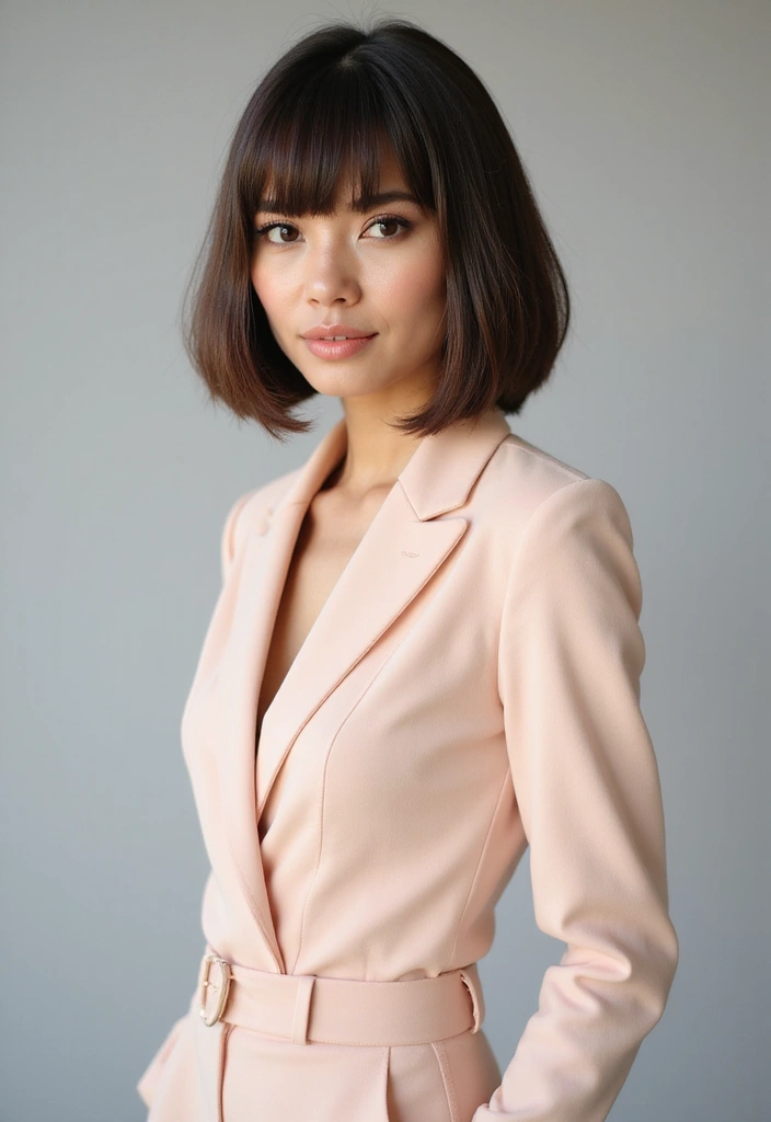 13 Stylish Short Haircuts for Oval Faces with Thin Hair That Wow! - 11. Classic Bowl Cut