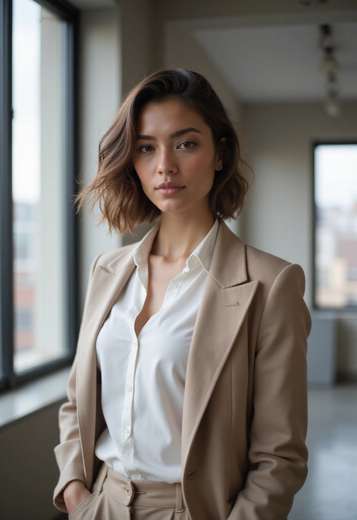 13 Stylish Short Haircuts for Oval Faces with Thin Hair That Wow! - 12. Undercut Bob