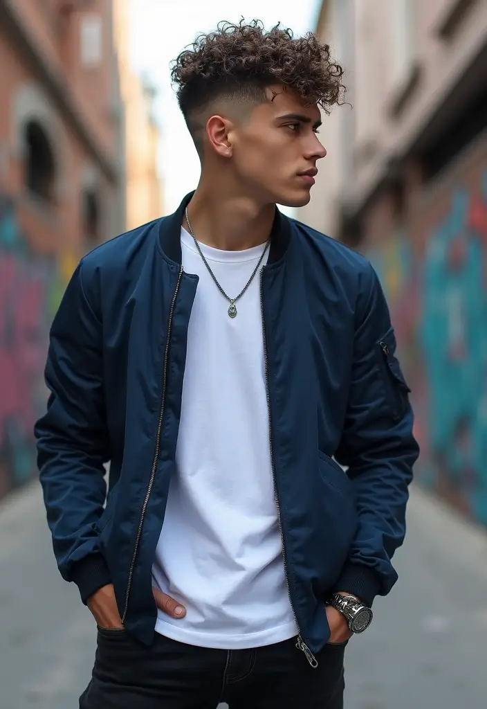 15 Short Curly Cuts for Boys That Will Leave You Inspired! - 5. The Curly Undercut
