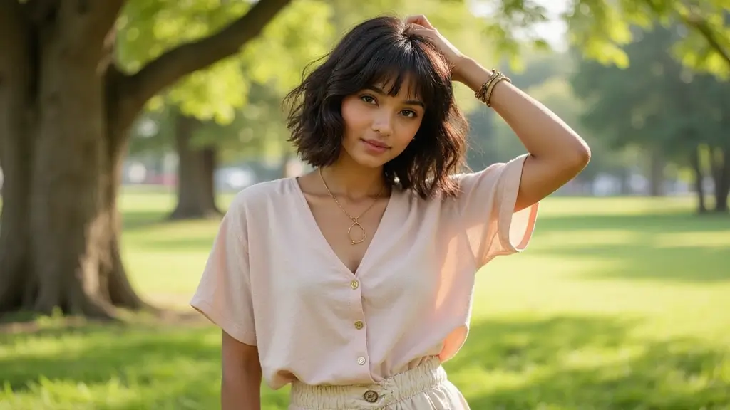 15 Stylish Short Haircuts for Indian Women You Need to Try Right Now! - 4. Shaggy Bob
