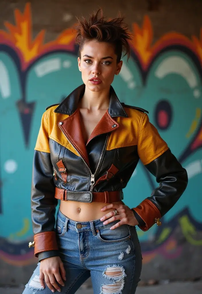15 Trendy Short Hair Cuts for Frizzy Hair Girls (Get Ready for Compliments!) - 15. Funky Mohawk