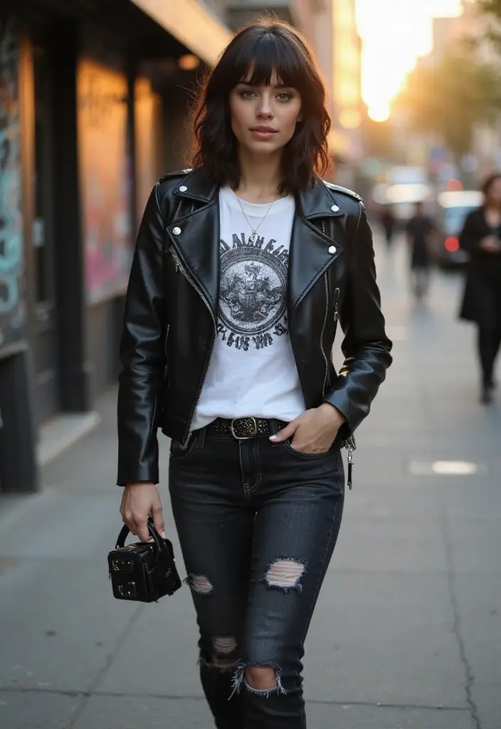 19 Unique Short Hair Cuts for Korean Women That Are Perfect for Any Occasion! - 10. Edgy Long Bob with Bangs