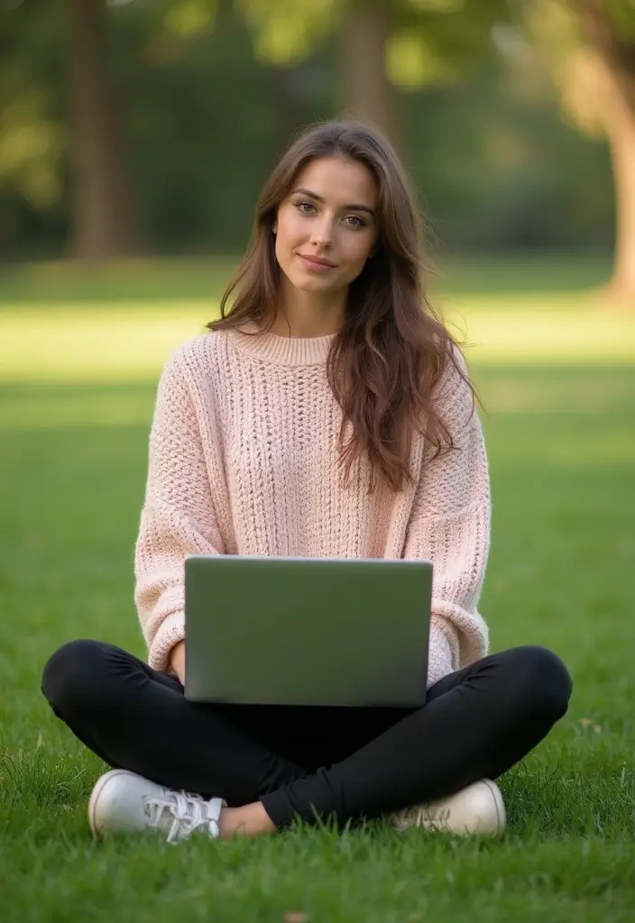 24 Easy Outfit Ideas for College Students: Jeans to Dresses for Every Campus Moment - 4. Oversized Sweater and Leggings
