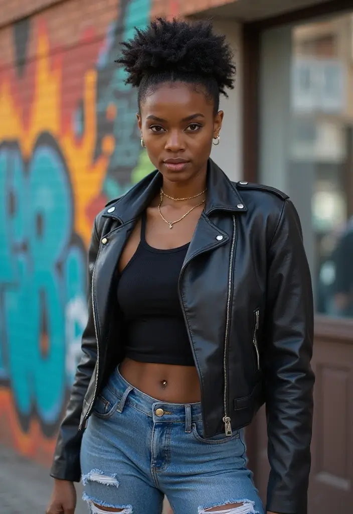 Discover the Perfect Short Hair Cuts for Oval Faces: Black Women Edition! - 8. The Faux Hawk