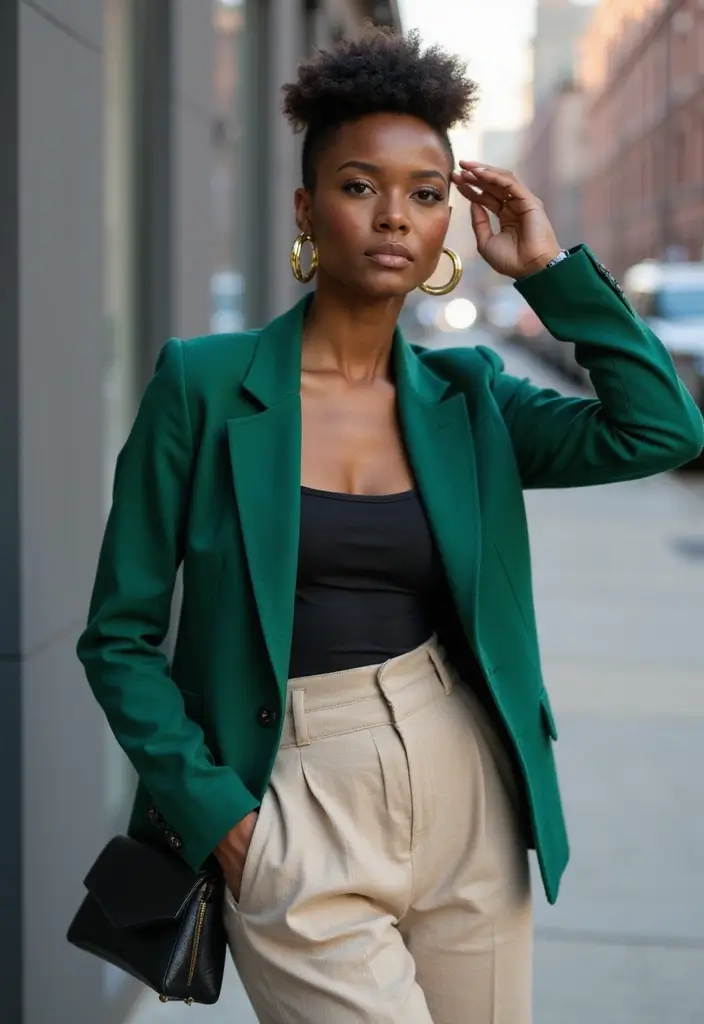 Discover the Perfect Short Hair Cuts for Oval Faces: Black Women Edition! - 9. The Tapered Cut