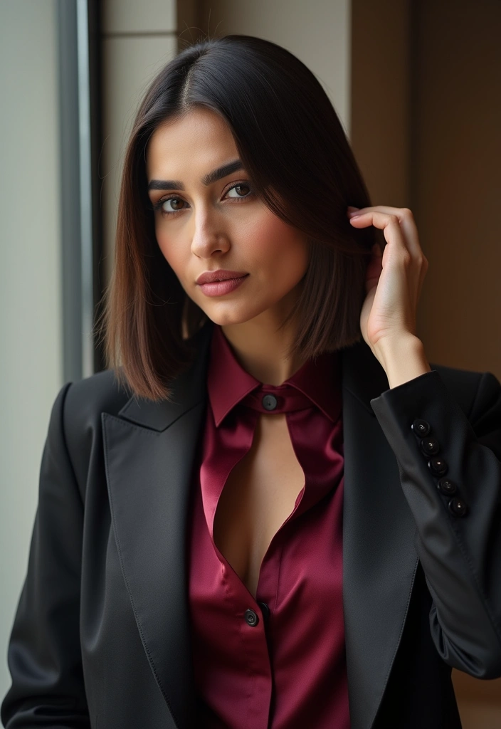Get the Celebrity Look: 7 Short Hair Cuts for Frizzy Hair Inspired by Indian Stars! - 3. The Sleek Bob of Kareena Kapoor Khan