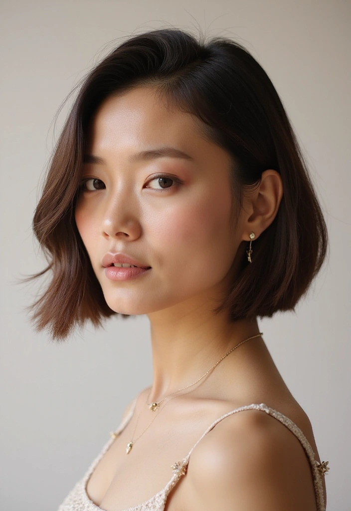 Hottest Short Haircuts for Oval Face Shape Girls – Don’t Miss Out! - 1. The Chic Bob