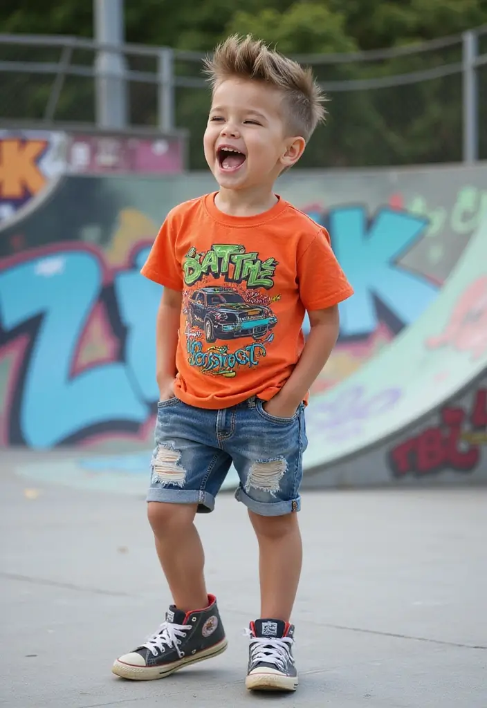 How to Pick the Most Fashionable Short Haircuts for Little Boys - Cool Faux Hawk