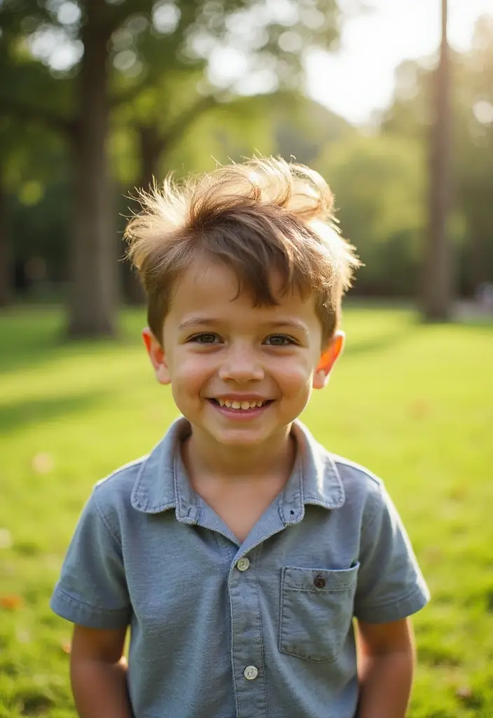 How to Pick the Most Fashionable Short Haircuts for Little Boys - Messy Pixie Cut