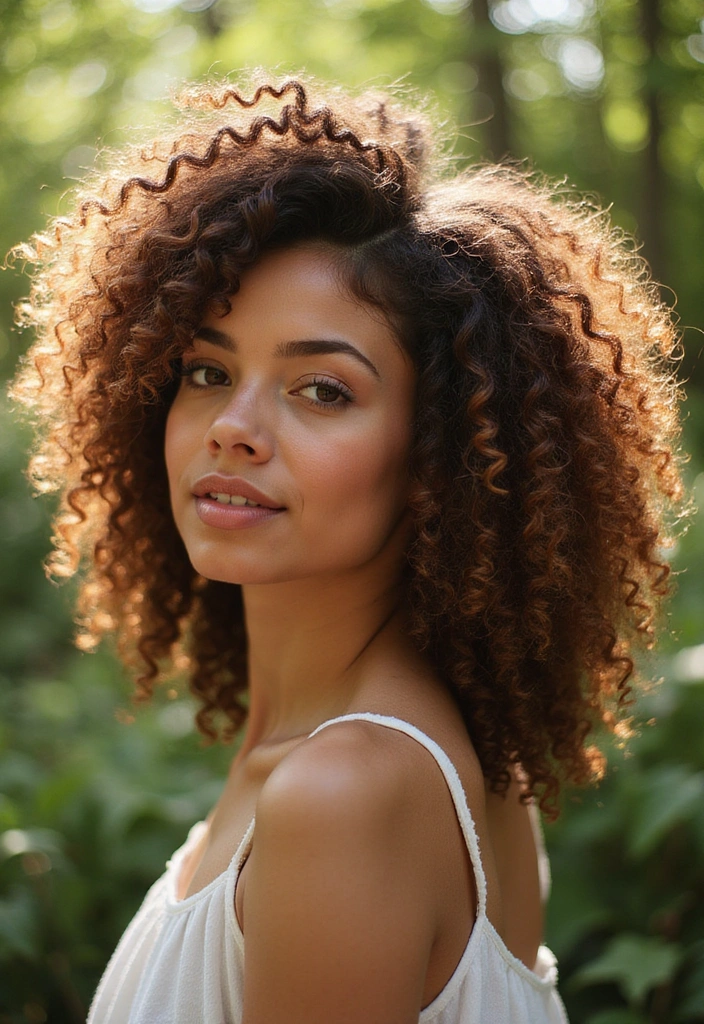 How to Rock a Wolf Cut with Frizzy Hair: Expert Tips - 1. Embrace Natural Texture