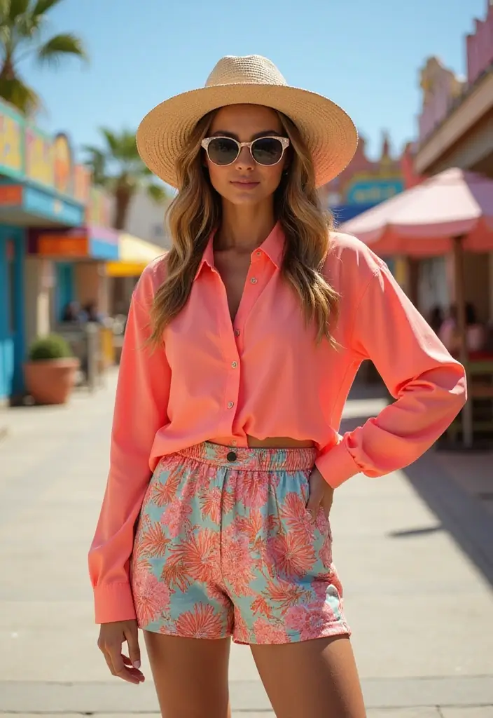 Sun-Safe Amusement Park Outfits: Hats, Sunglasses, and UV-Resistant Fabrics - 3. Fun UV-Resistant Fabrics