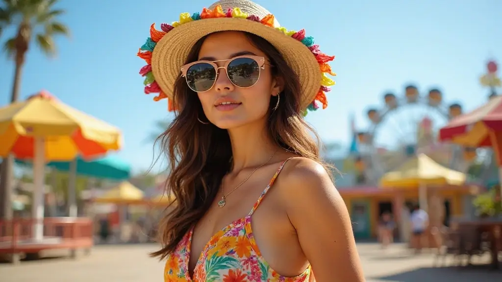 Sun-Safe Amusement Park Outfits: Hats, Sunglasses, and UV-Resistant Fabrics