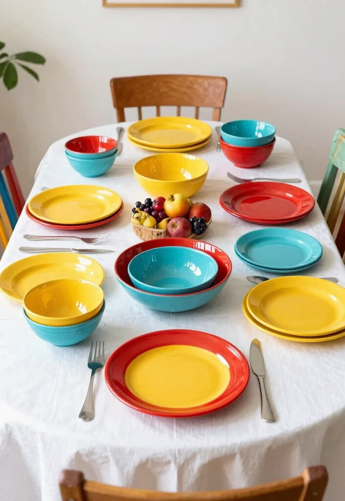 15 Vintage Dish Sets That Will Make Your Home Decor Shine (Don’t Miss #8!) - 4. Vintage Fiesta Ware