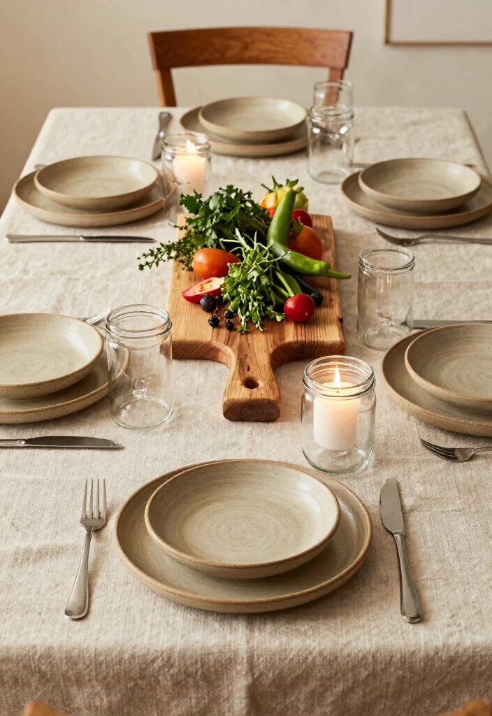 15 Vintage Dish Sets That Will Make Your Home Decor Shine (Don’t Miss #8!) - 6. Rustic Stoneware