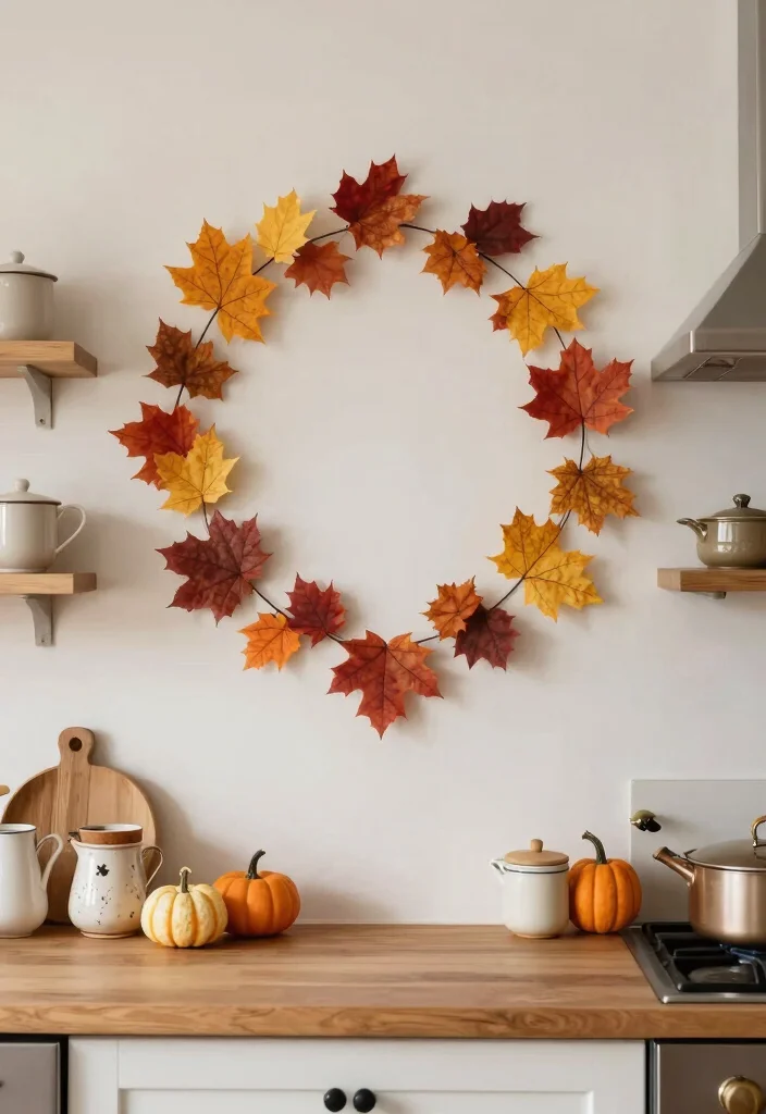 20 Modern Kitchen Wall Decor Tips for a Cozy Farmhouse Feel (Get Ready to Be Inspired!) - 15. Use Seasonal Decor