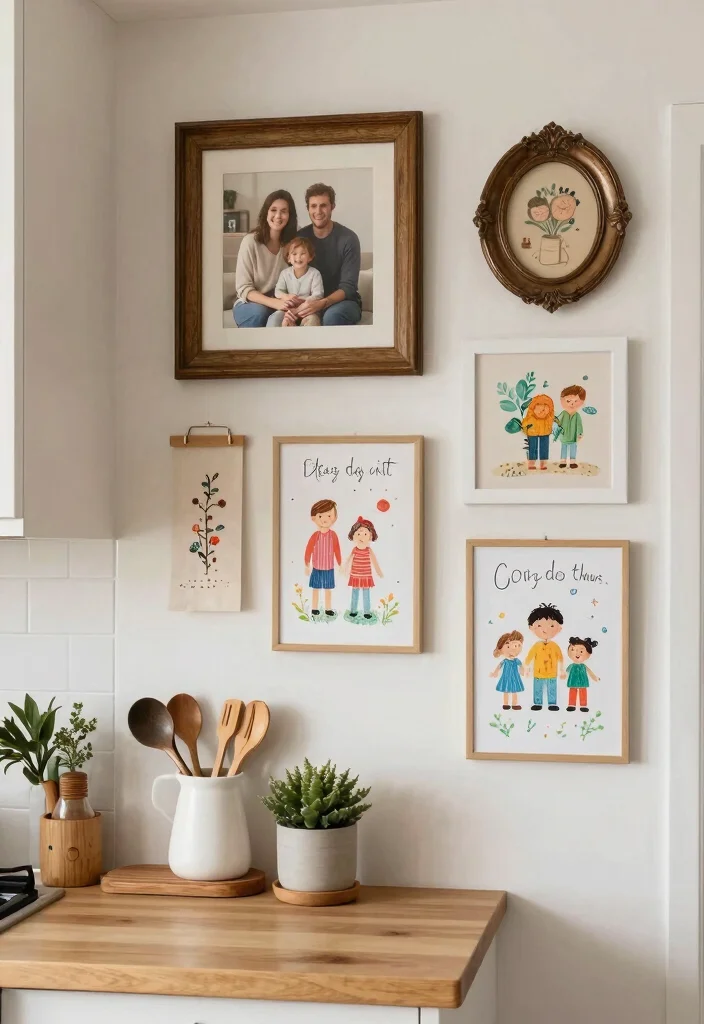 20 Modern Kitchen Wall Decor Tips for a Cozy Farmhouse Feel (Get Ready to Be Inspired!) - 20. Integrate Personal Touches